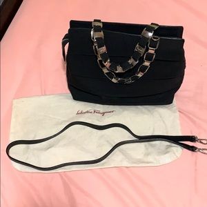 Salvatore ferregamo two way bag